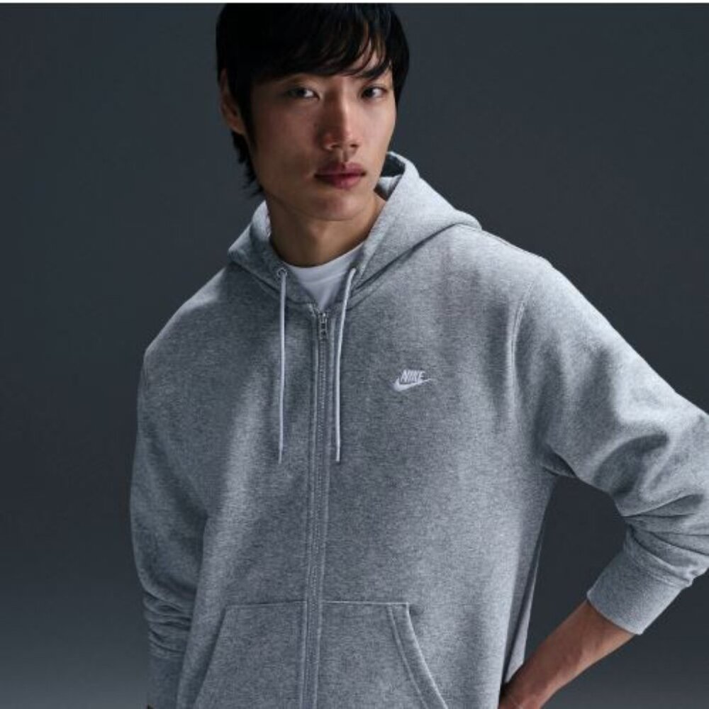 Men's Nike Club Full-Zip Fleece Hoodie